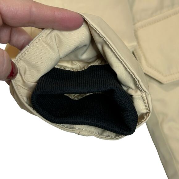 Everlane The ReDown Military Parka Coat Cashew Tan Hooded Women's XL NWT - Picture 10 of 15